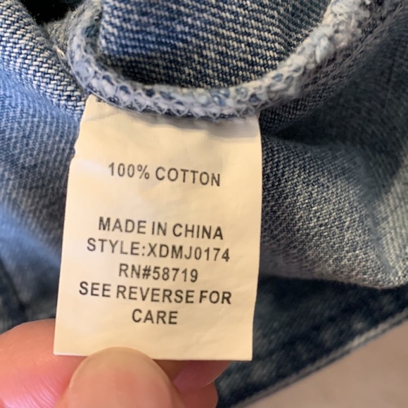 Notations | Small | NWT Women's Blue Denim Jean Jacket - Picture 7 of 7